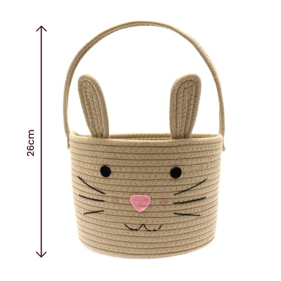 Bunny Rope Basket  image number 3