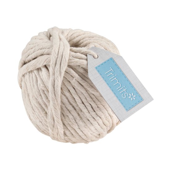 Trimits Natural Macramé Cord 4mm x 50m