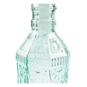 Tall Square Green Glass Bottle 700ml image number 2