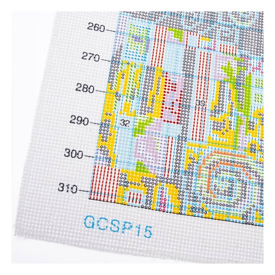 Trimits Extra Large The Kiss Printed Cross Stitch Kit image number 4