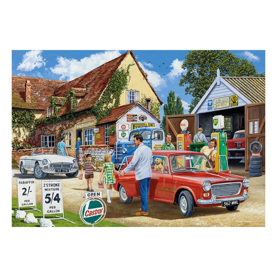 Gibsons Day Trip to Arundel Jigsaw Puzzle 500 Pieces 4 Pack image number 4