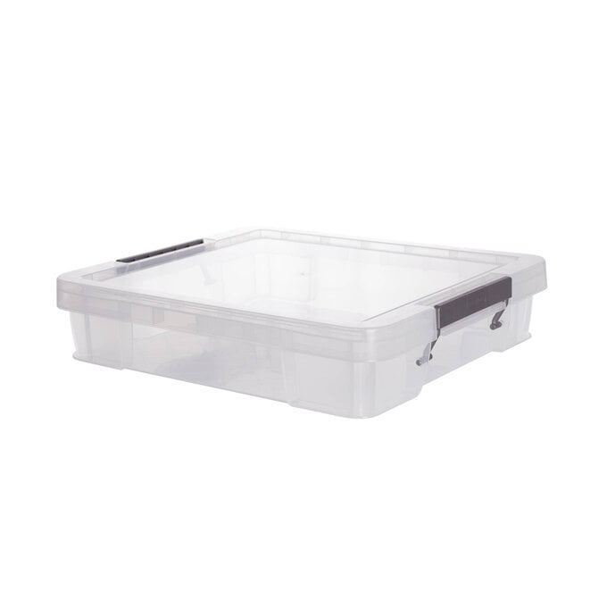Whitefurze Allstore 9 Litre Clear Storage Box  image number 1