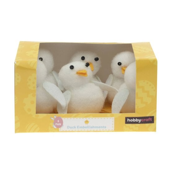 Felt Duck Embellishments 6 Pack image number 4