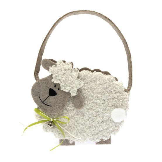 Sheep Felt Bucket  image number 2