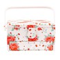 Large Vintage Floral Sewing Box with Drawer image number 3