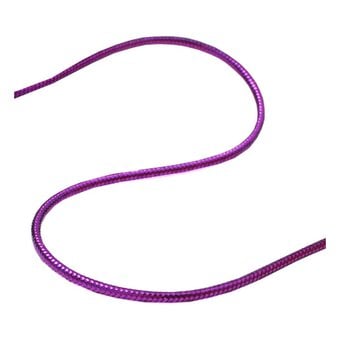 Purple Lurex Edge Cord 1.6mm x 8m