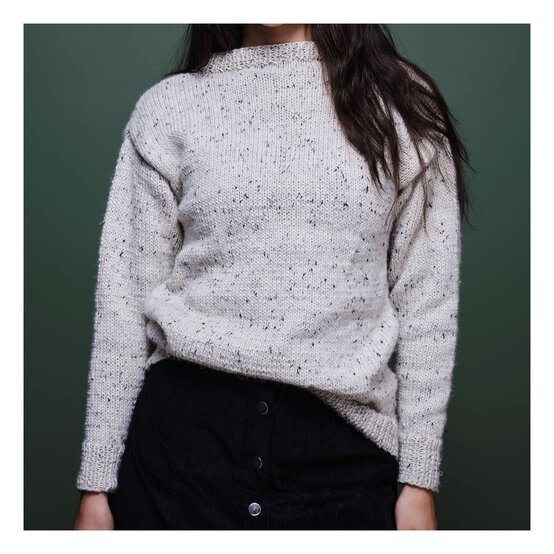 Knitcraft Country Tweed Jumper Digital Pattern 0308 image number 1