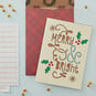 Your Cricut Explore Merry and Bright Layered Card image number 1
