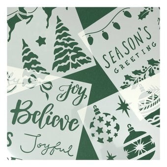 Christmas Stencils 4 Pack
