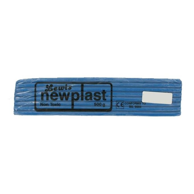 Newplast Blue Modelling Clay 500g image number 1