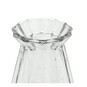 Clear Textured Glass Vase 12cm x 18cm image number 3