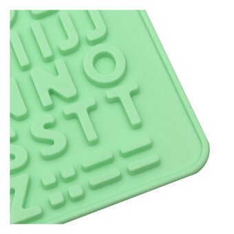 Whisk Alphabet Silicone Candy Mould  image number 3