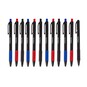 Assorted Medium Tip Ballpoint Pens 12 Pack image number 1