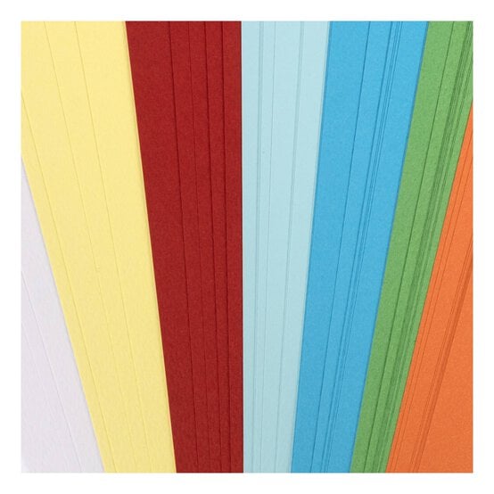 Rainbow Textured Card A4 70 Pack image number 2
