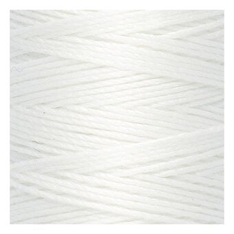 Gutermann White Top Stitch Thread 30m (800)