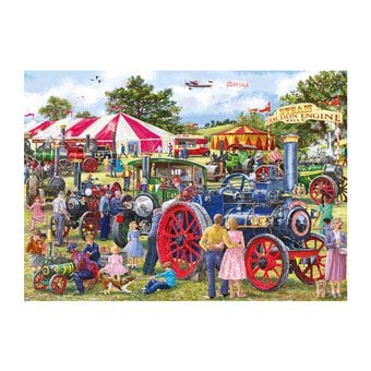 Falcon Steam Engine Rally Jigsaw Puzzle 1000 Pieces image number 2