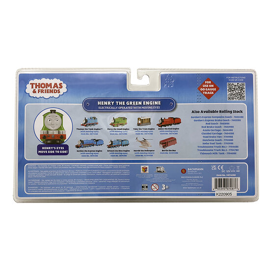 Thomas & Friends Henry the Green Engine with Moving Eyes image number 3