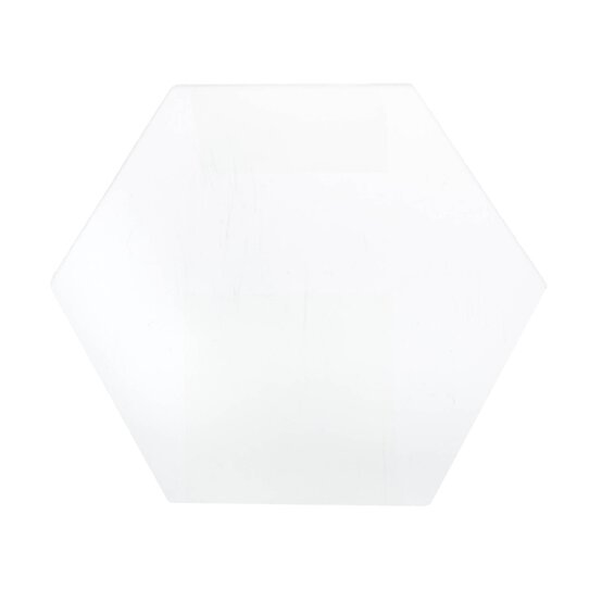 Clear Hexagon Acrylic Coaster image number 3