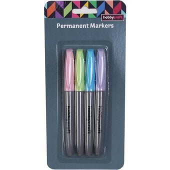 Pastel Permanent Markers 4 Pack image number 3
