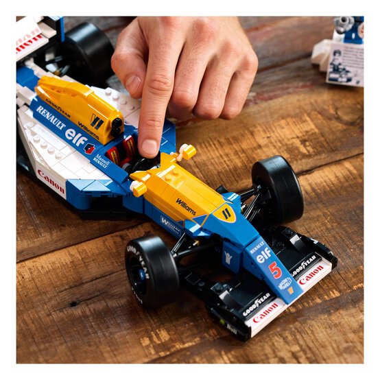 LEGO Icons Williams Racing FW14B and Nigel Mansell image number 3