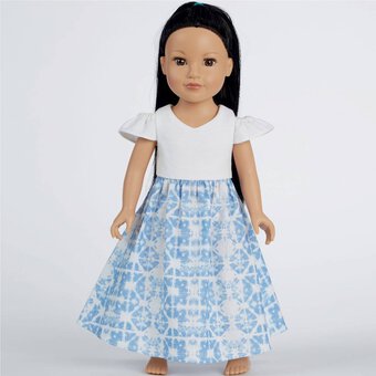 Simplicity Doll Clothes Sewing Pattern S8903 image number 6