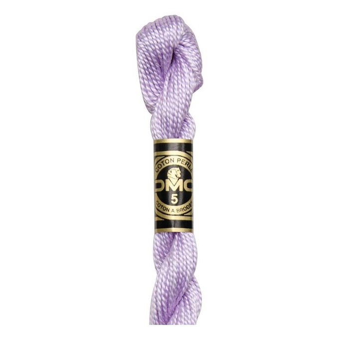 DMC Purple Pearl Cotton Thread Size 5 25m (211) image number 1