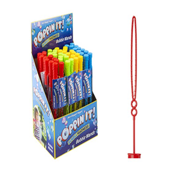 Assorted Bubble Wand 30cm image number 2
