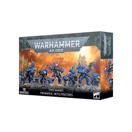 Warhammer 40,000 Space Marine Primaris Infiltrators image number 1