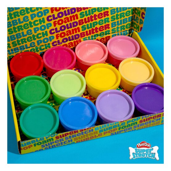 Play-Doh Super Stretch 12 Pack  image number 2