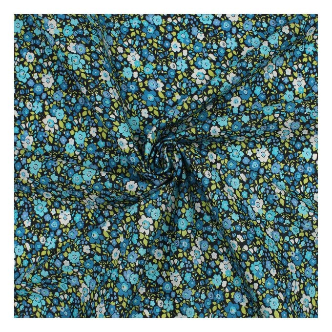 Robert Kaufman Blueberry Cotton Lawn Fabric by the Metre image number 1