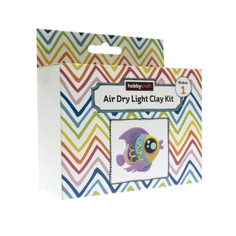 Tropical Fish Air Dry Light Clay Kit