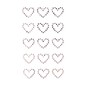 Heart Iron-On Gems 15 Pack image number 1