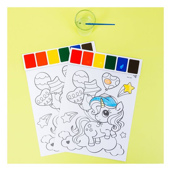 Unicorn Paint with Water Picture 2 Pack image number 4