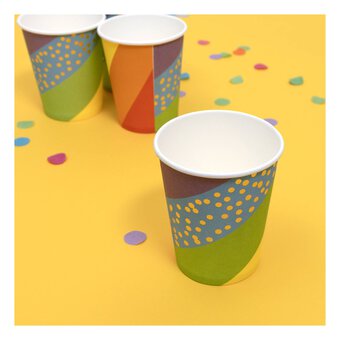 Create & Celebrate Rainbow Paper Cups 6 Pack