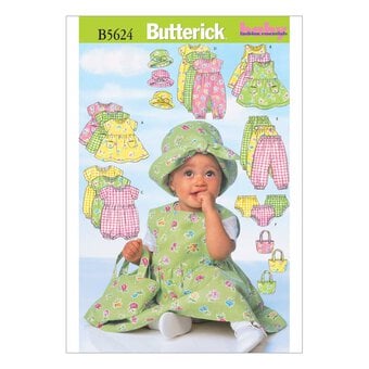 Butterick Baby Set Sewing Pattern B5624 (NB)