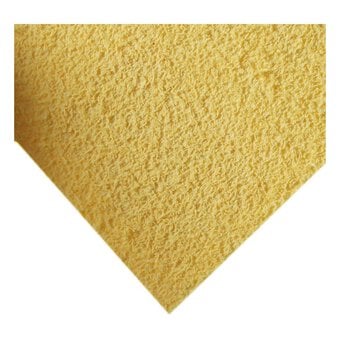 Yellow Plush Foam Sheet 22.5cm x 30cm