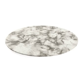Marble Round Double Thick Card Cake Board 9 Inches image number 3