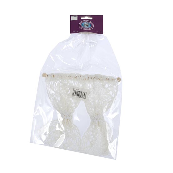 Doll&rsquo;s House White Net Curtains image number 4