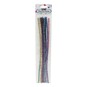 Assorted Tinsel Pipe Cleaners 6mm 10 Pack image number 2