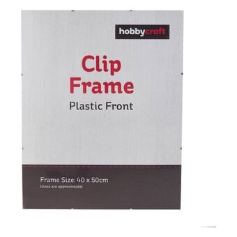 Plastic Clip Frame 40cm x 50cm