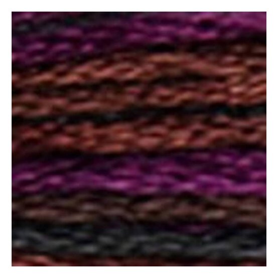 DMC Brown and Purple Coloris Mouline Cotton Thread 8m (4522) image number 2