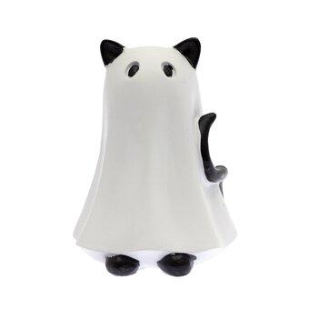 Resin Cat Ghost 11cm