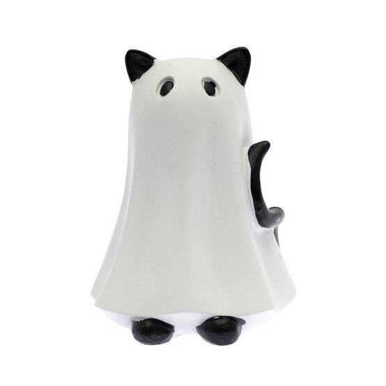 Resin Cat Ghost 11cm image number 2