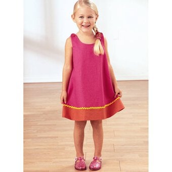 Butterick Toddler Dress Sewing Pattern 3372 (1-3) image number 3