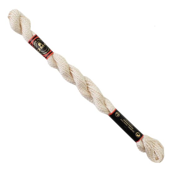 DMC Cream Pearl Cotton Thread Size 3 15m (712) image number 2