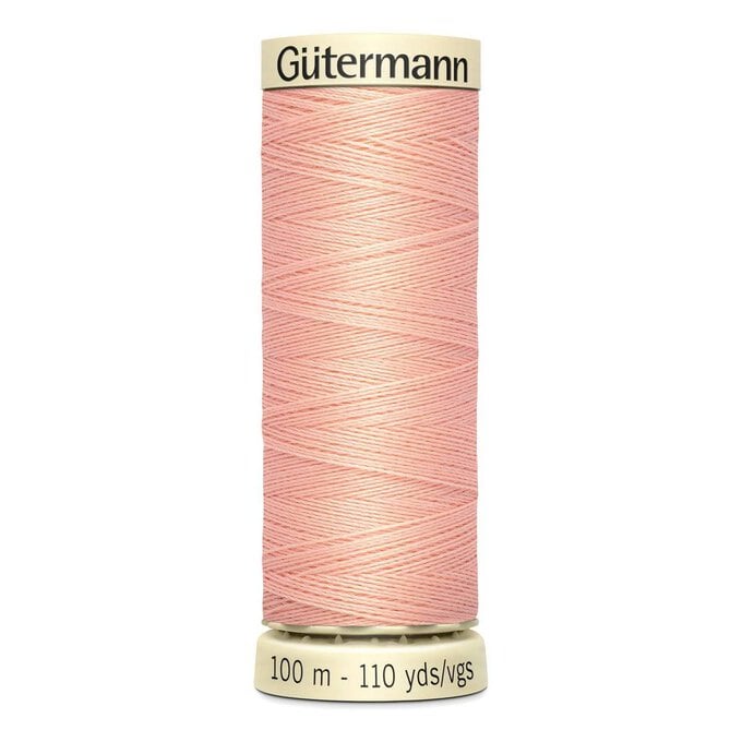 Gutermann Pink Sew All Thread 100m (165) image number 1