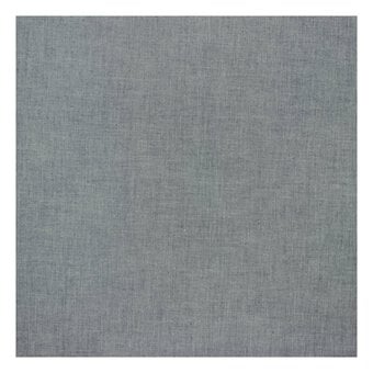 Dark Blue Chambray Cotton Fabric by the Metre