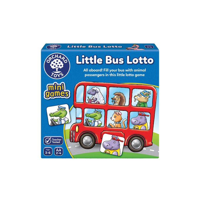Orchard Toys Little Bus Lotto Mini Game image number 1