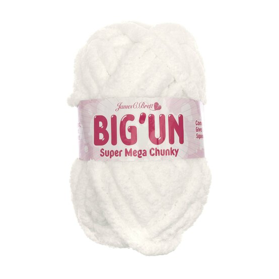James C Brett Snow White Big &lsquo;Un Super Mega Chunky 300g  image number 1