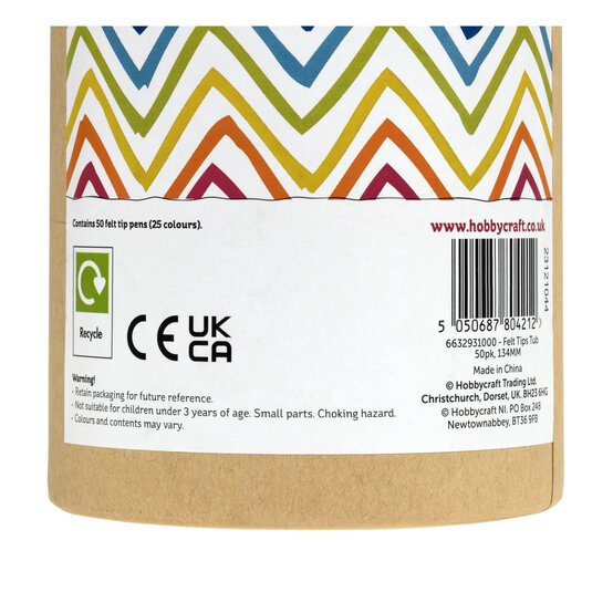 Felt Tip Pens 50 Pack image number 6